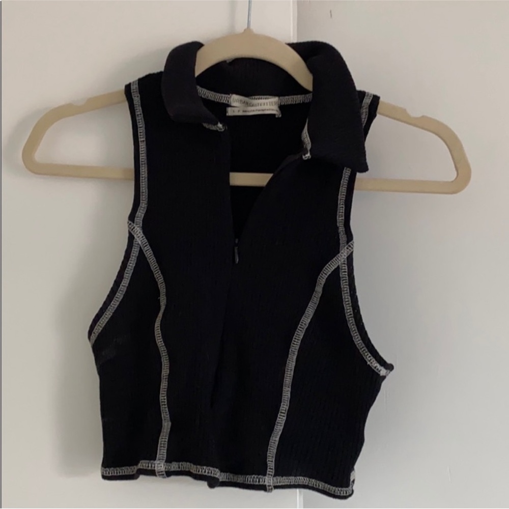 Urban Outfitters Black Crop